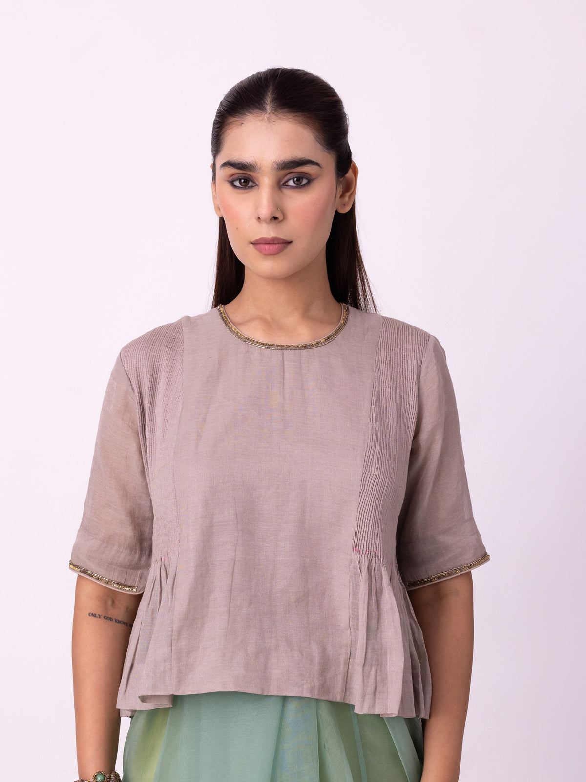 Moonlight Silver Blouse
