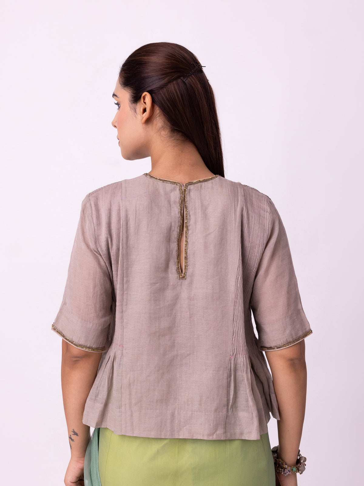 Moonlight Silver Blouse