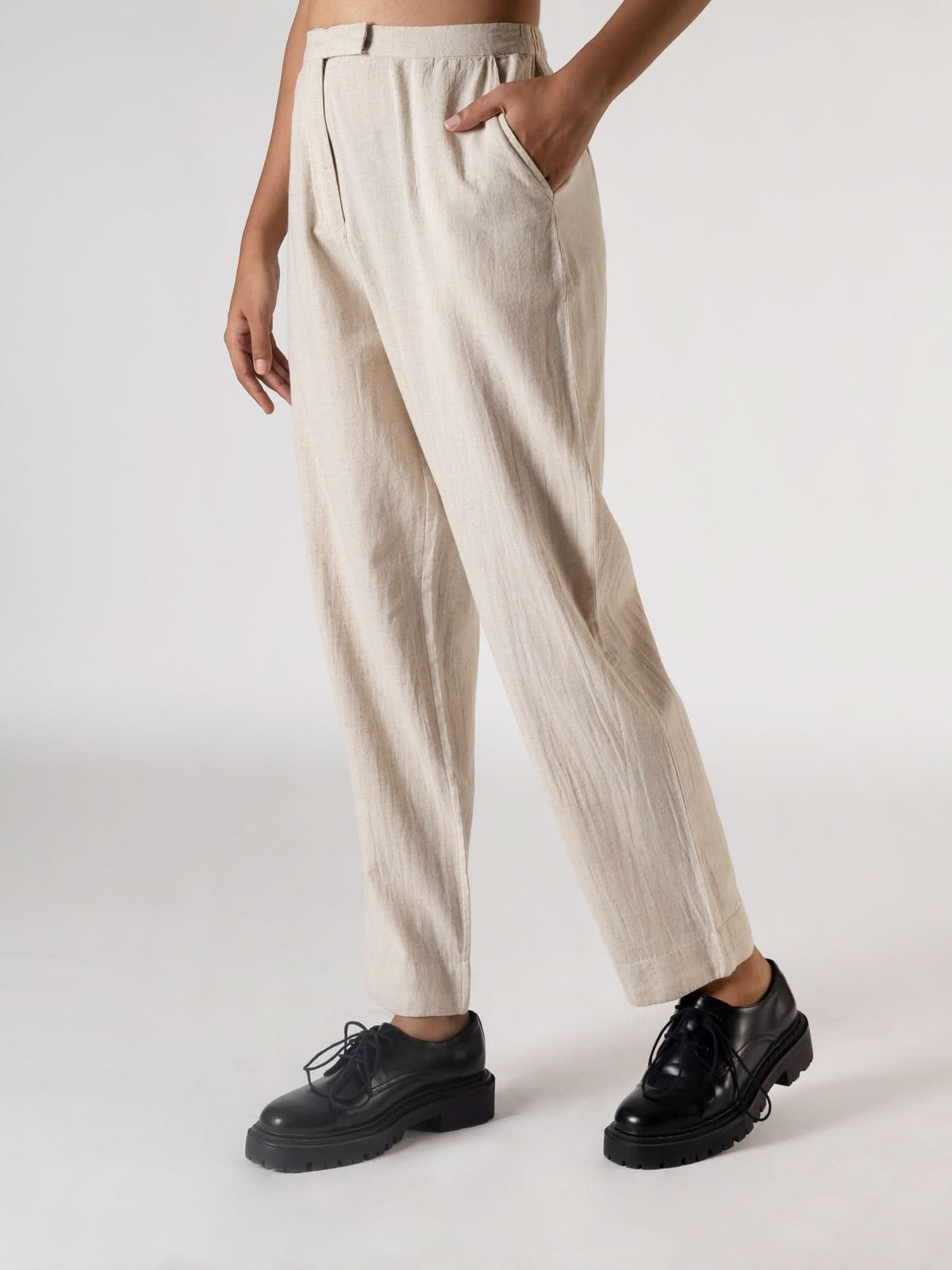 India Beige Trousers