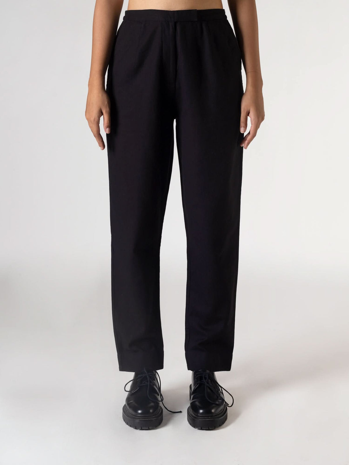 India Black Trousers