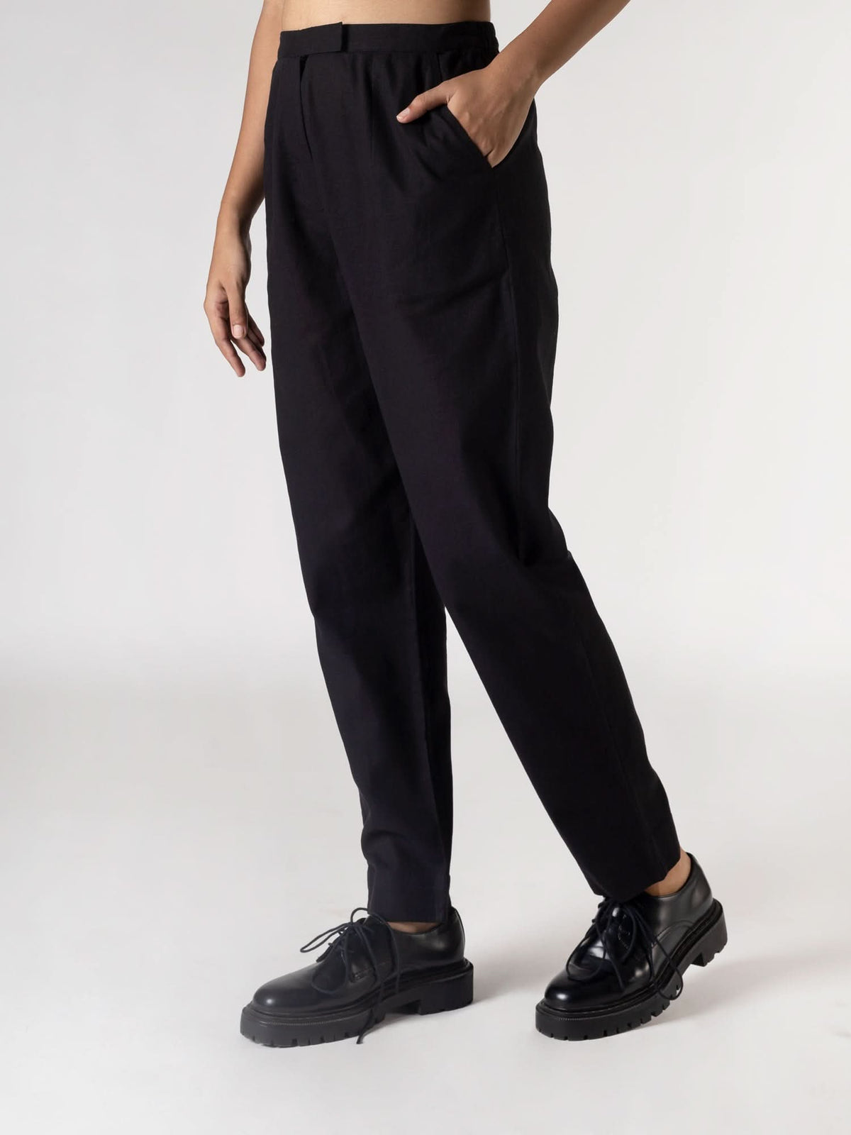 India Black Trousers