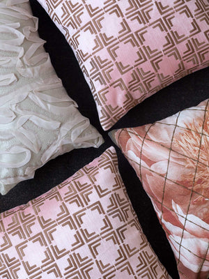 Liesa Pink Bundled Cushions