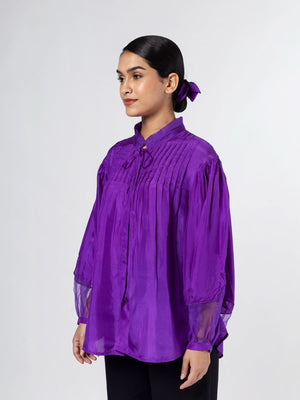 Ebira Purple Shirt