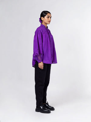 Ebira Purple Shirt