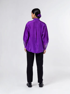Ebira Purple Shirt