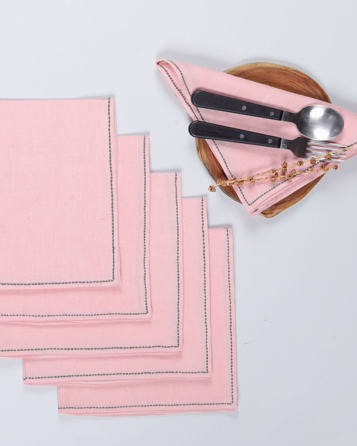 Hana Pink Napkin (Set of 6)