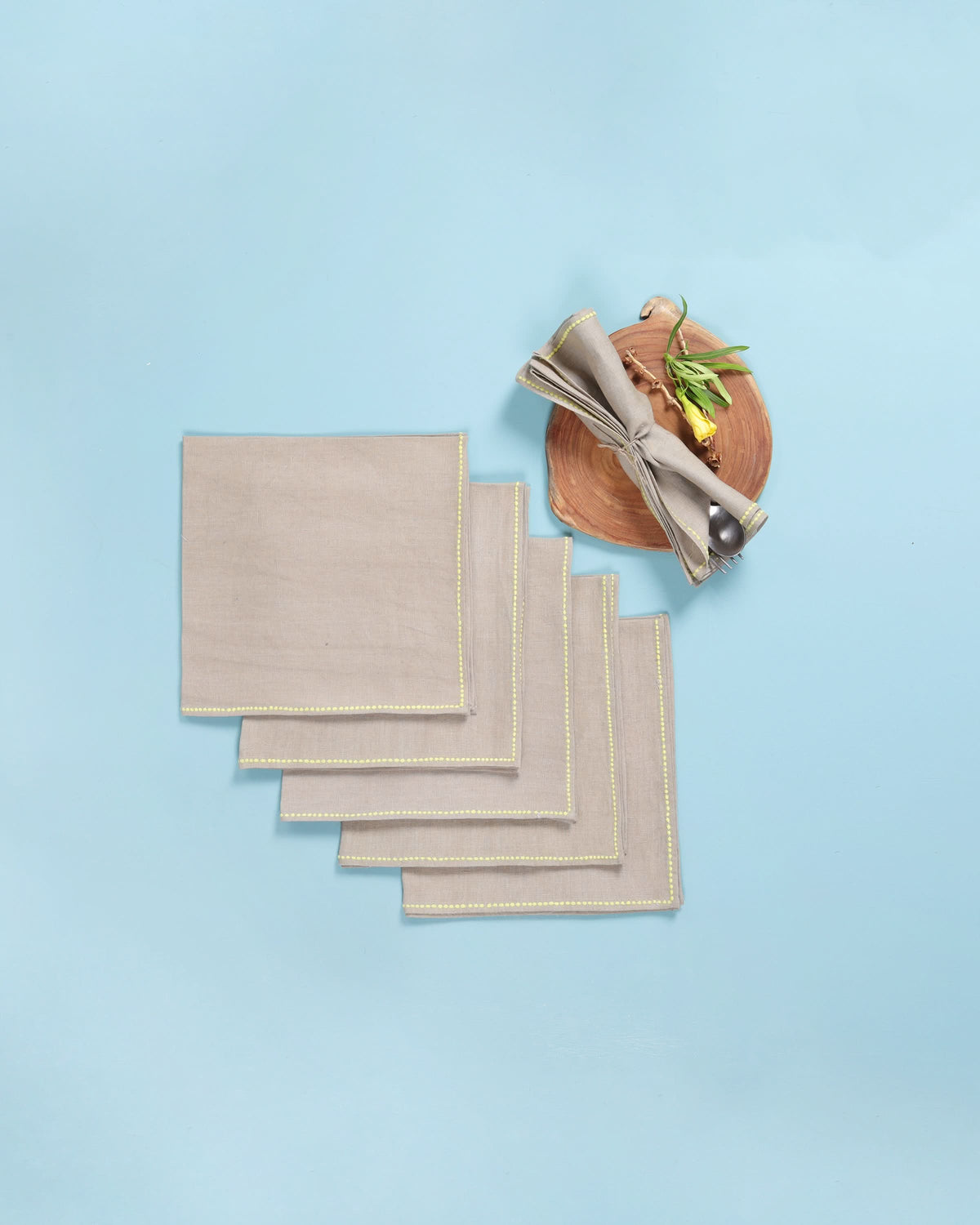 Hana Brown Napkin (Set of 6)