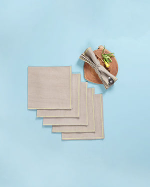 Hana Brown Napkin (Set of 6)