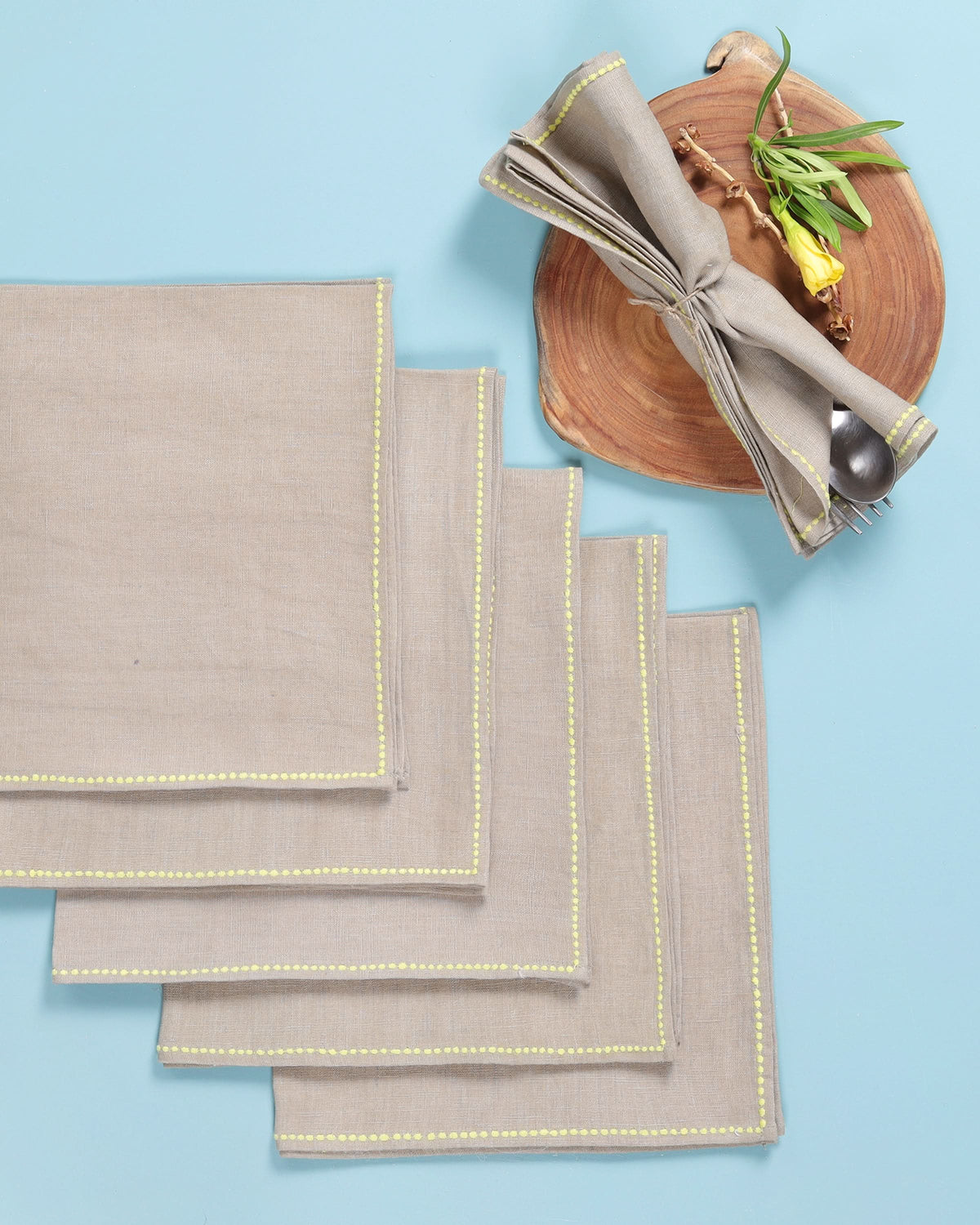 Hana Brown Napkin (Set of 6)