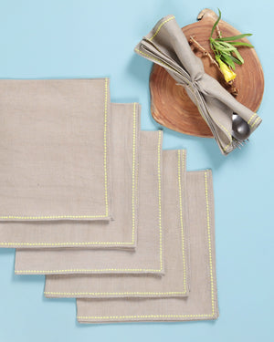 Hana Brown Napkin (Set of 6)