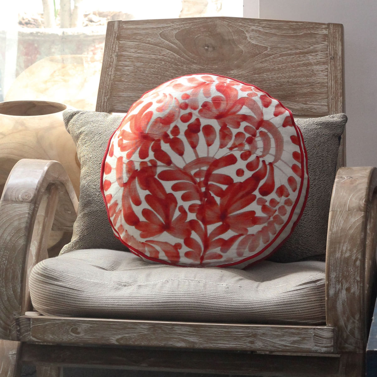 Floret Cushion Cover Red