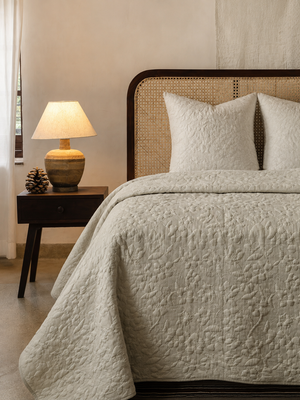 Marshmallow set of 3 Mink Bedding Set