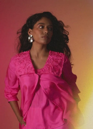 Nerissa Hot Pink Shirt