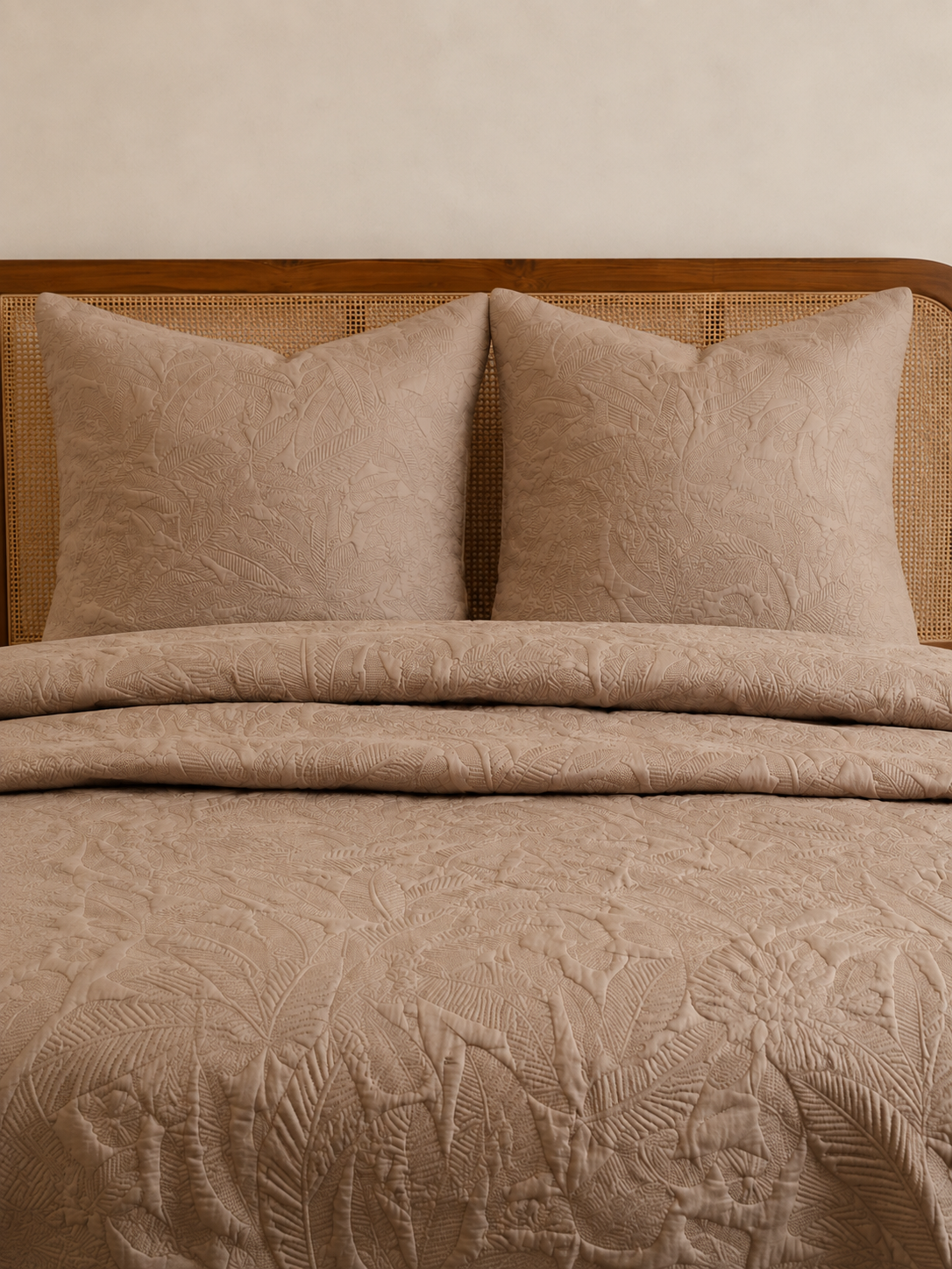 Wilds Set of 3 Stone/Natural  Bedding Set