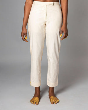 Aadan  Natural Trousers