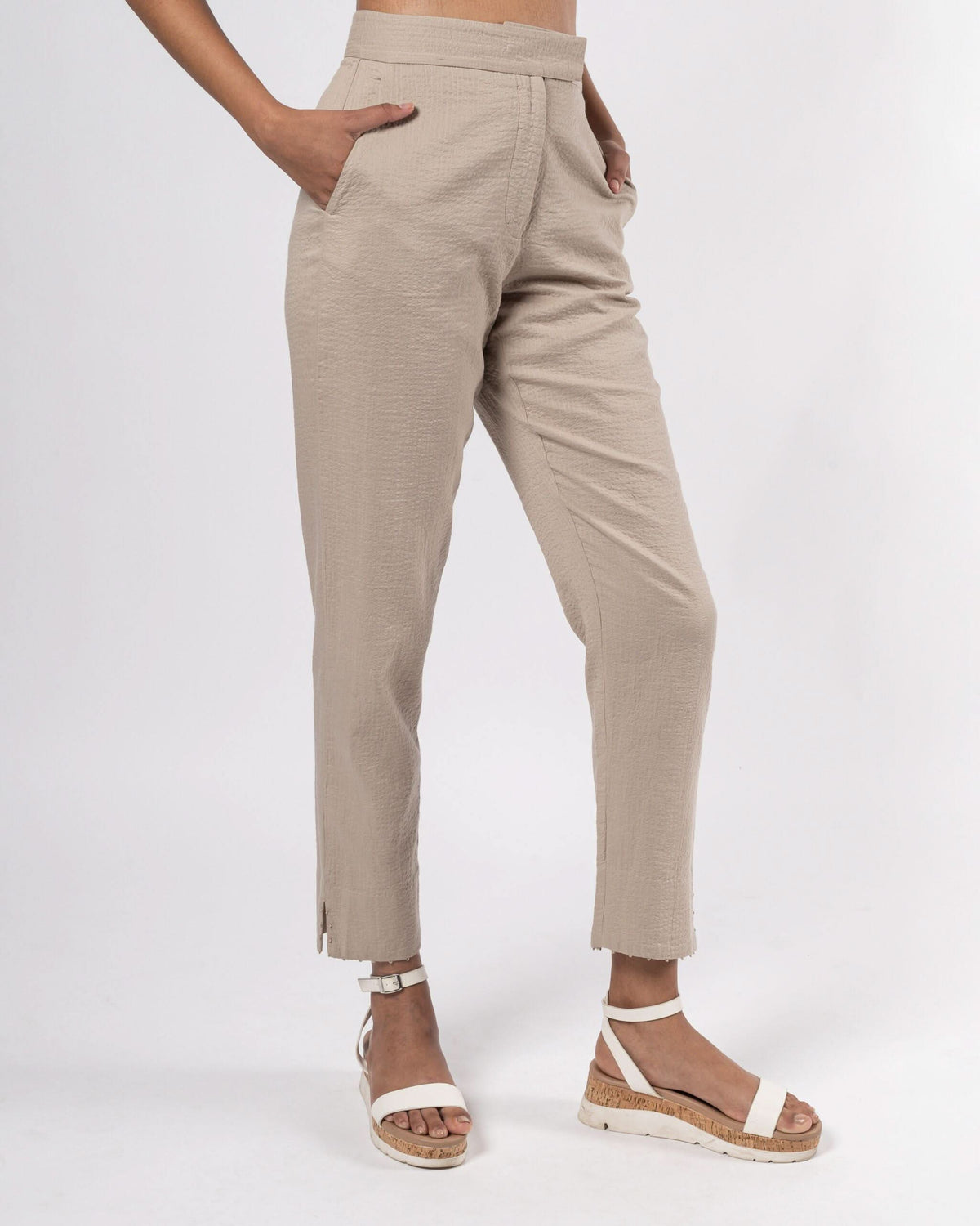 Aledi Beige Trousers