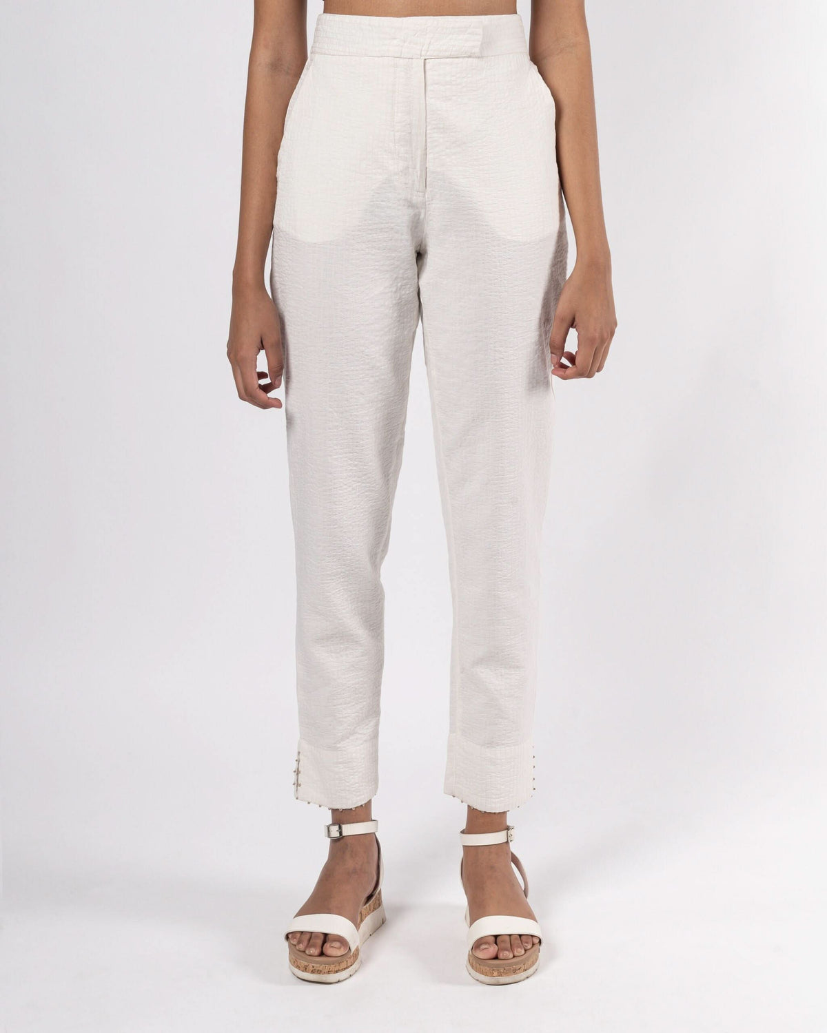 Aledi Ivory Trousers
