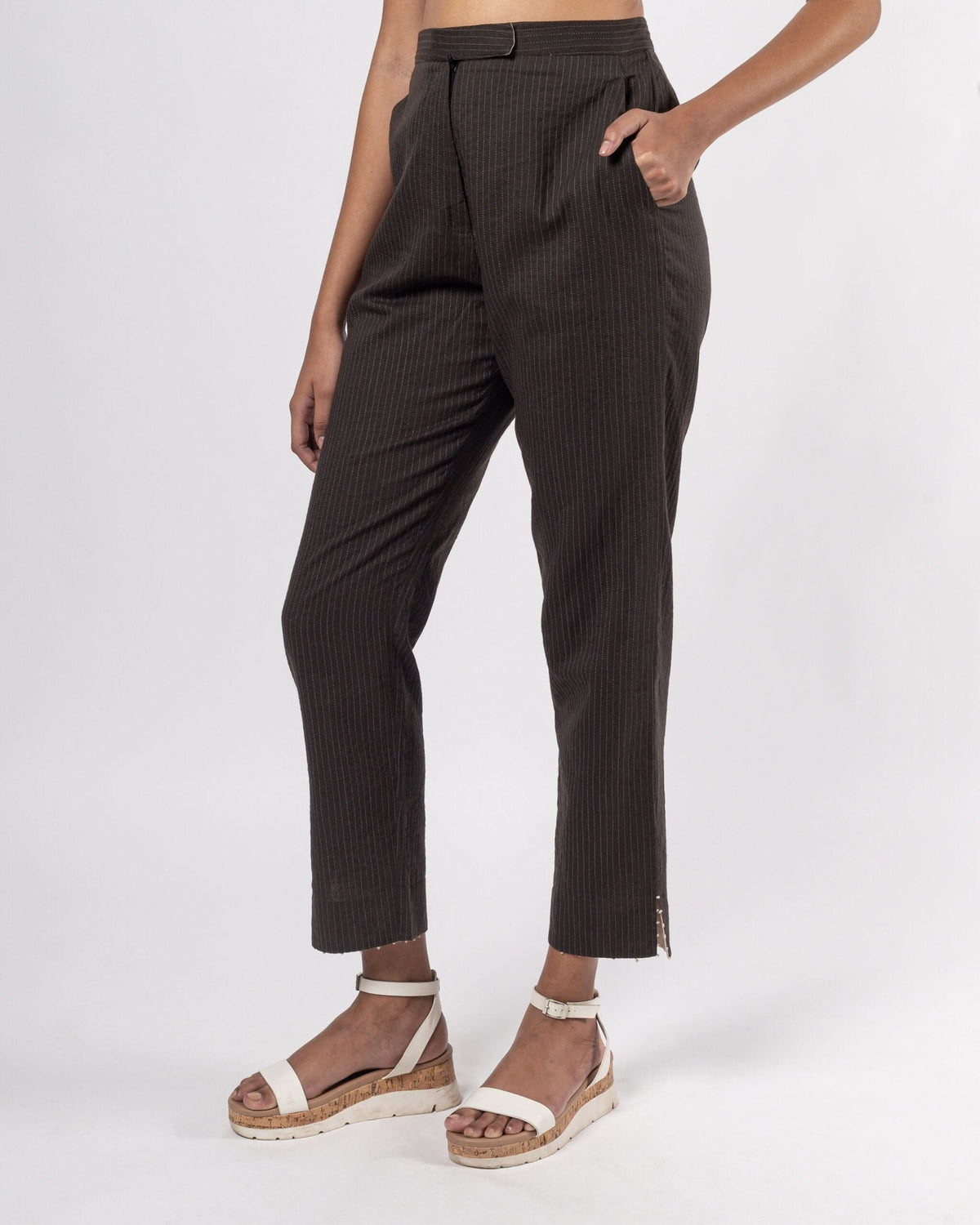 Aledi Charcoal Trousers