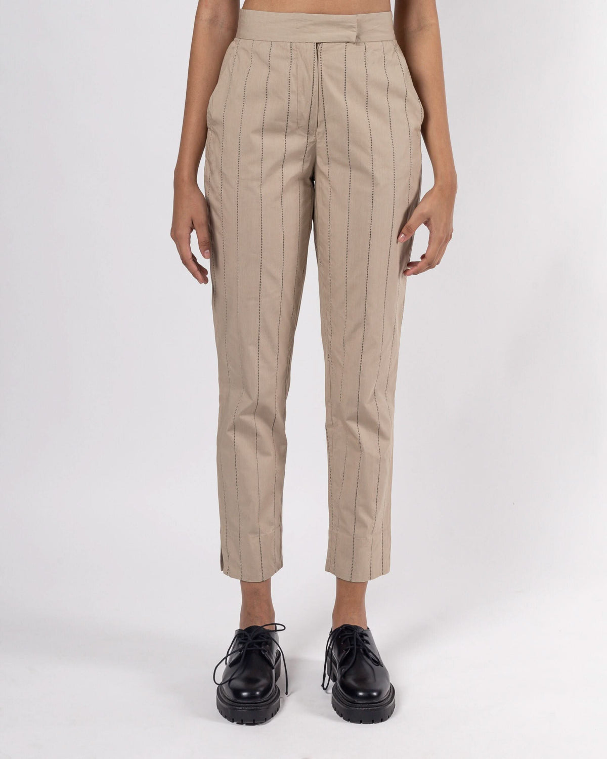 Doke Beige Trousers