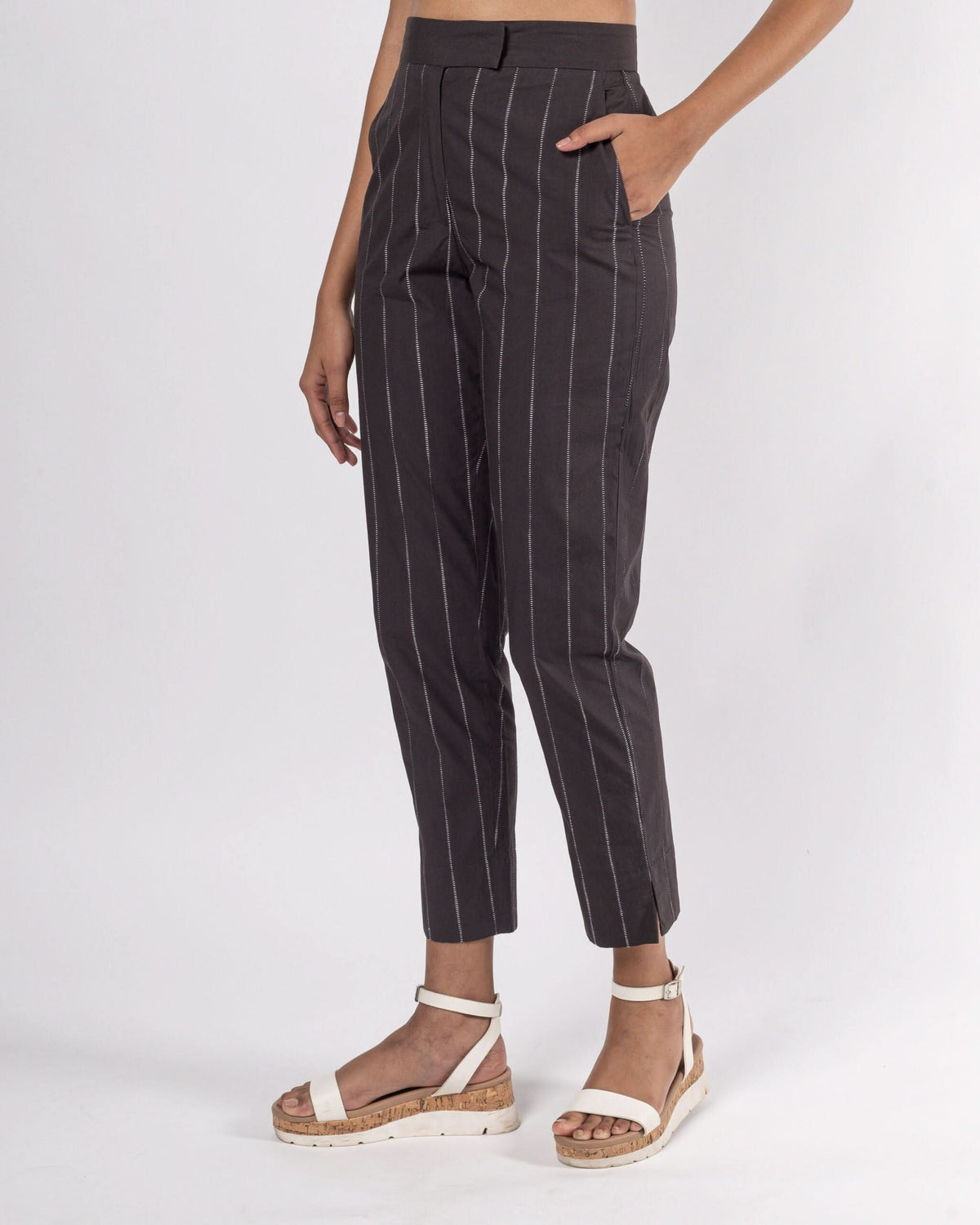 Doke Charcoal Trousers