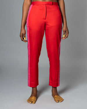 Elna Red Trousers