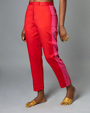 Elna Red Trousers