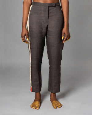 Faraji Charcoal  Trousers