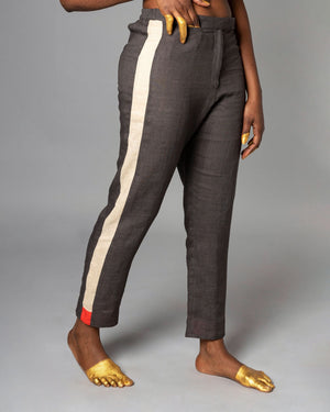 Faraji Charcoal  Trousers