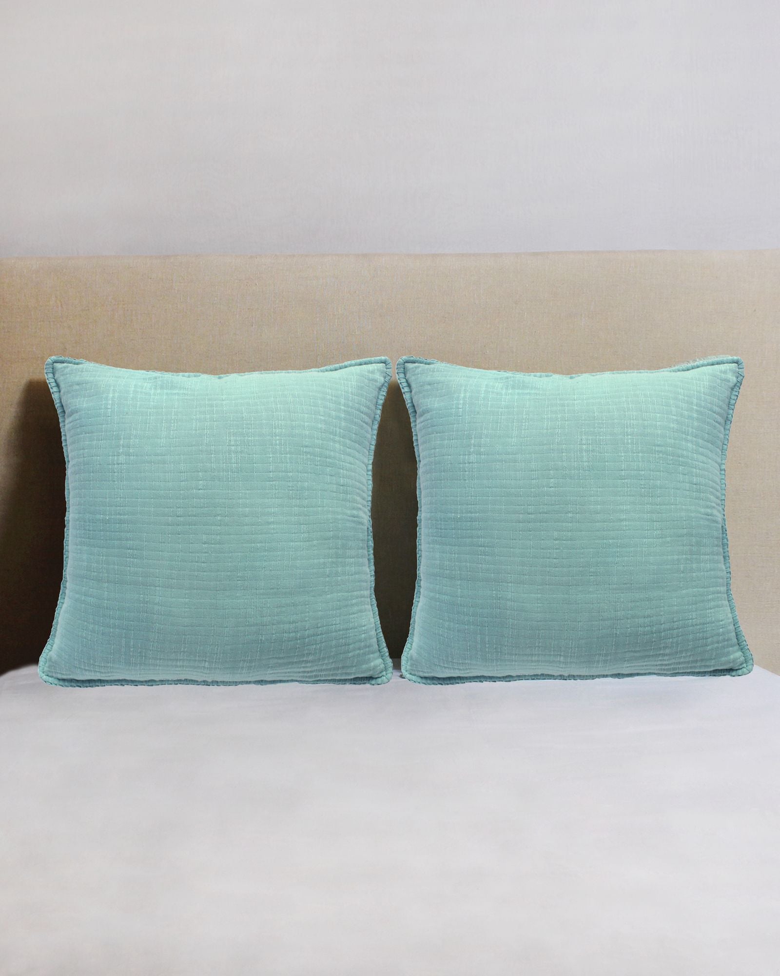 Distressed Cotton Euro Sham