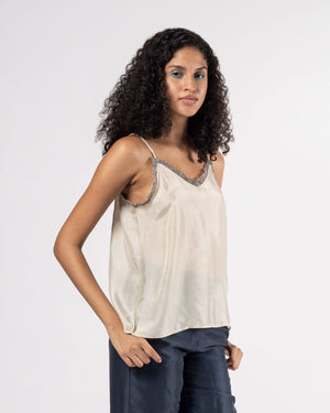 Gohan Beige Top