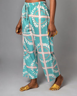 Jelabba Teal  Pyjama