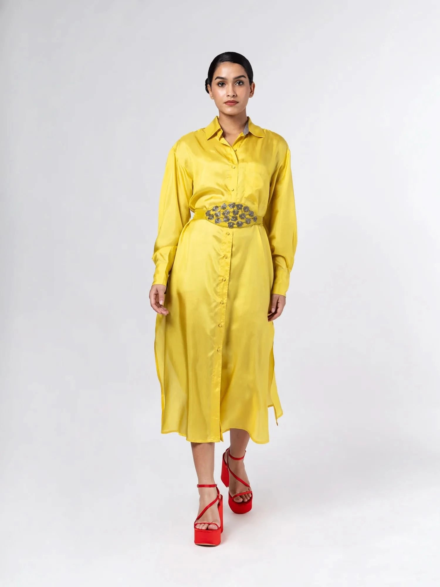 Jewel Shirt Dress