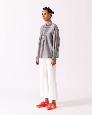 Kamala Grey Top