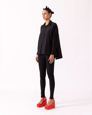 Mama Mia Black Shirt