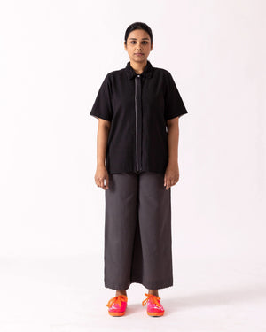 Mira Black Shirt