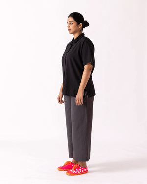 Mira Black Shirt