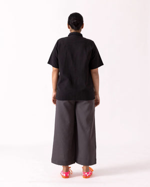Mira Black Shirt