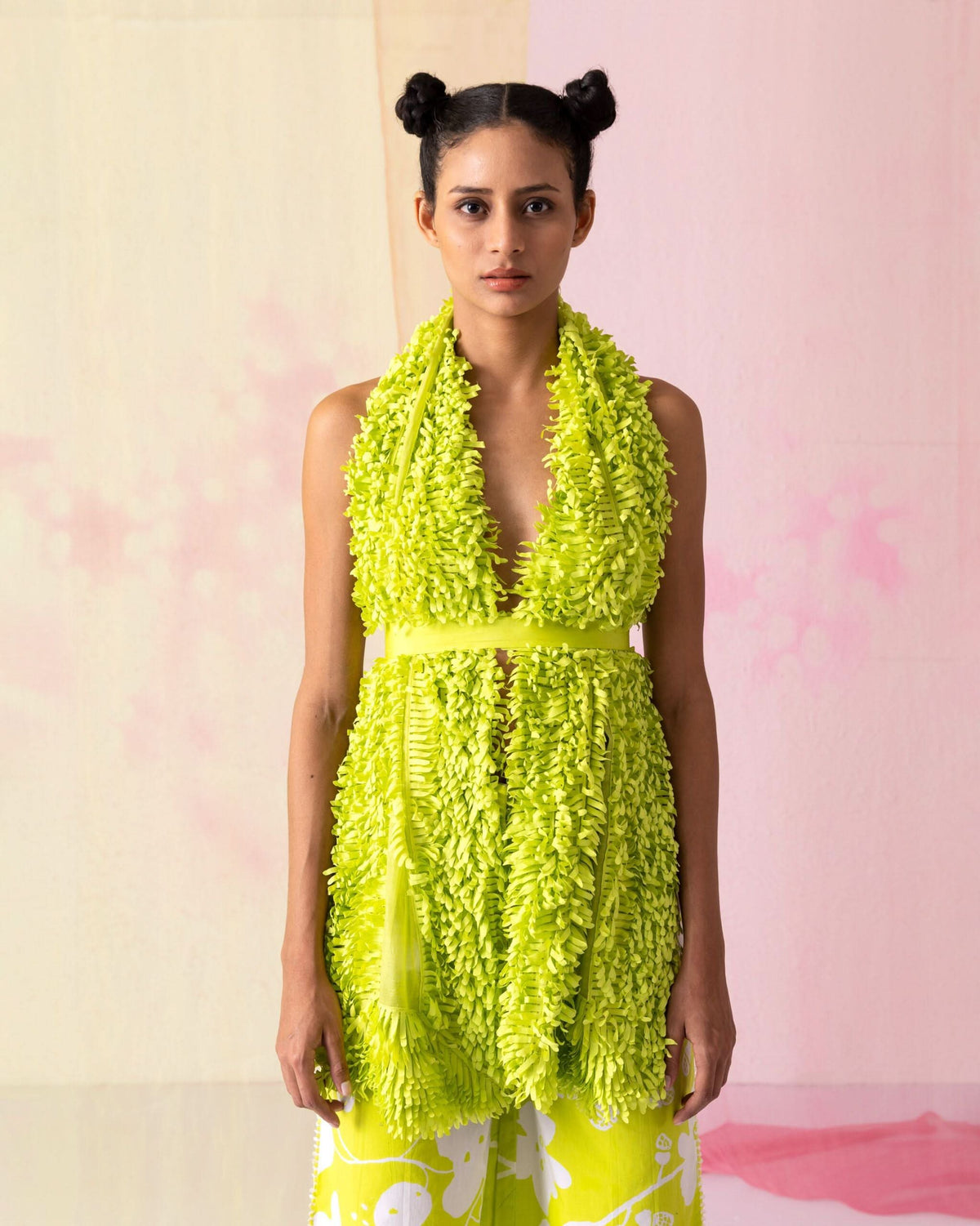 Sasha Neon Green Stole