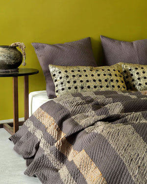 Striped Seaescape charcoal - Set of 5