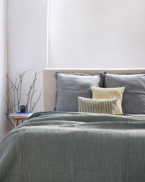 Textured Cotton Euro Sham