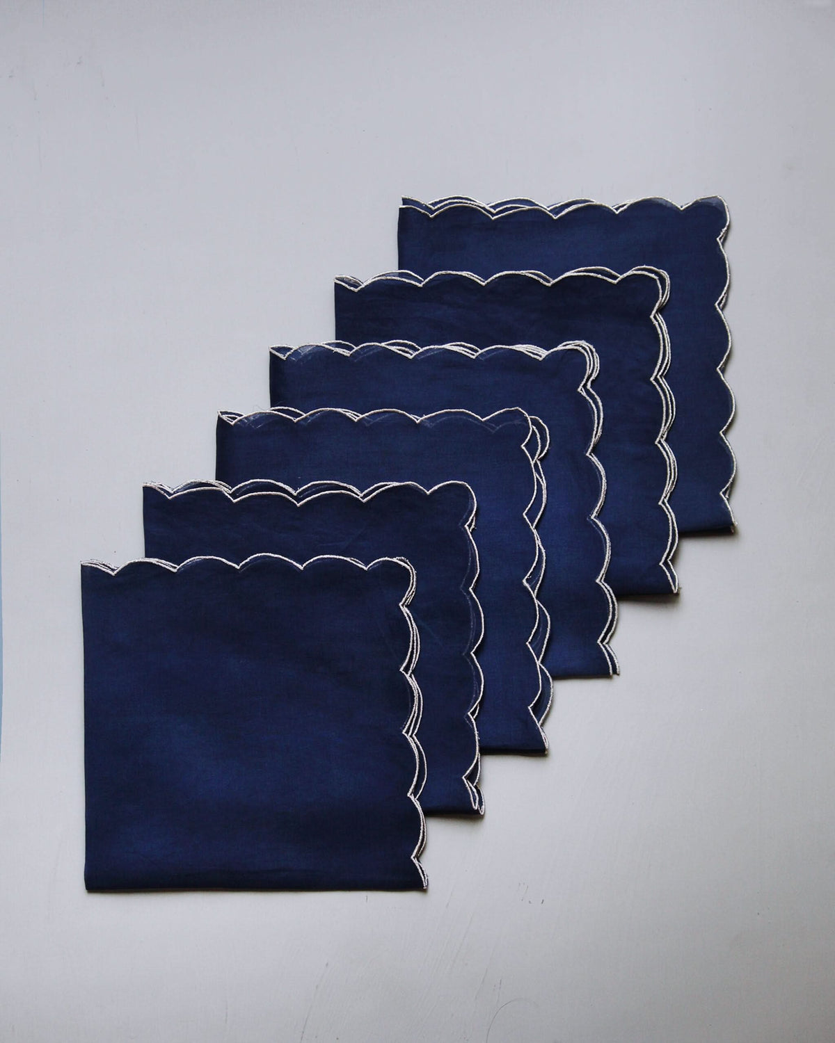 Tiara Blue Napkin-Set Of 6