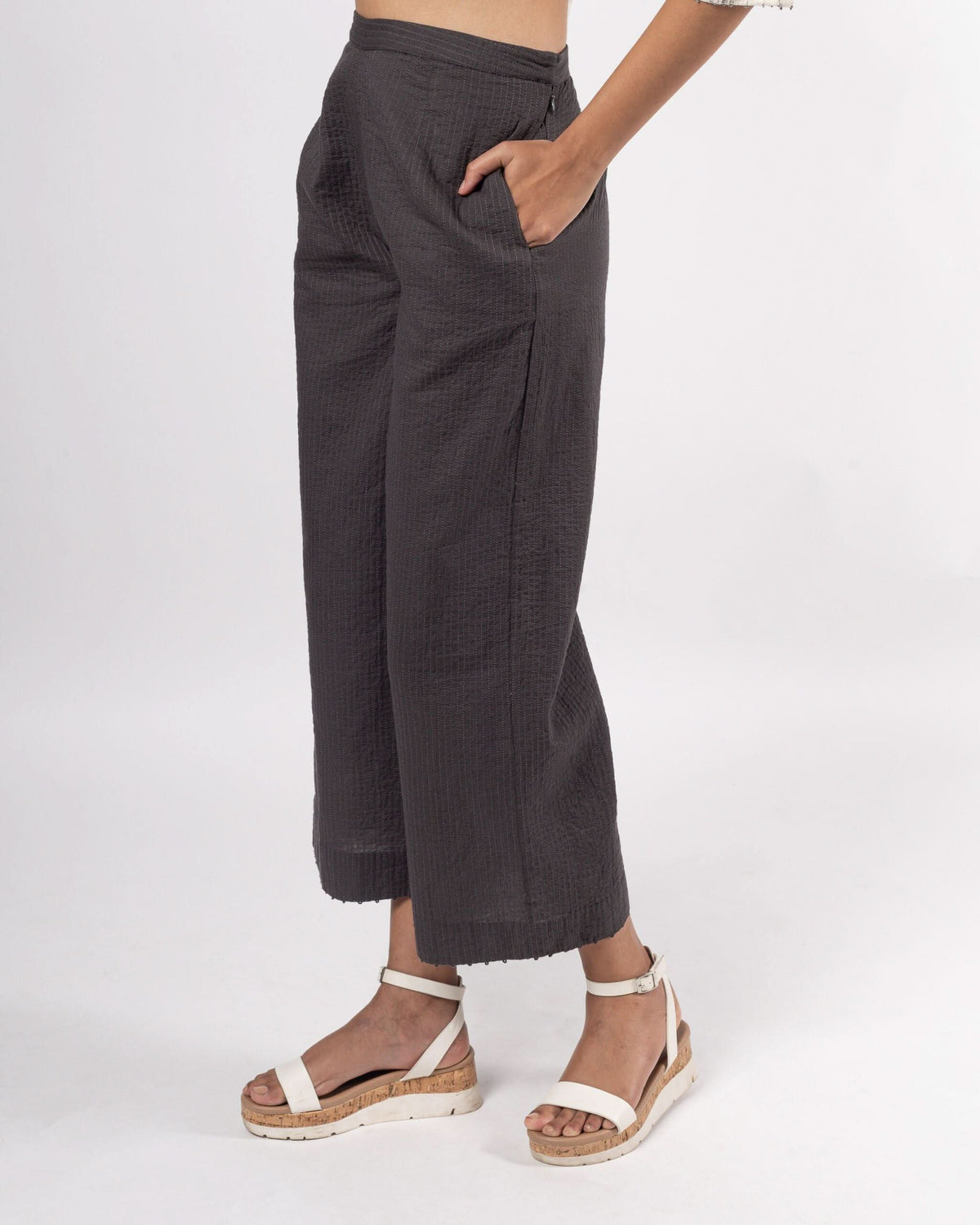 Vanmala Charcoal Trousers