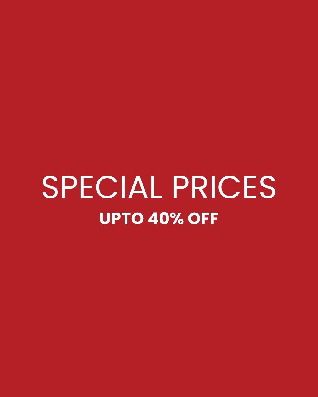 Special Prices